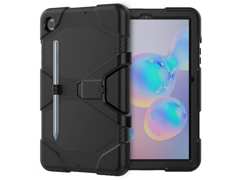 Newface Samsung Galaxy T500 Tab A7 10.4 Kılıf Griffin Tablet Kapak - Siyah
