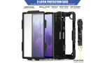Newface Samsung Galaxy T500 Tab A7 10.4 Kılıf Pars Tablet Kapak - Siyah