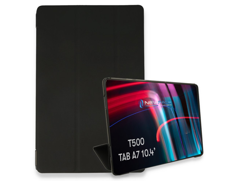 Newface Samsung Galaxy T500 Tab A7 10.4 Kılıf Tablet Smart Kılıf - Siyah