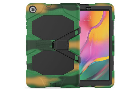 Newface Samsung Galaxy T510 Tab A 10.1 Kılıf Griffin Tablet Kapak - Kamuflaj