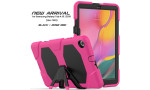 Newface Samsung Galaxy T510 Tab A 10.1 Kılıf Griffin Tablet Kapak - Pembe