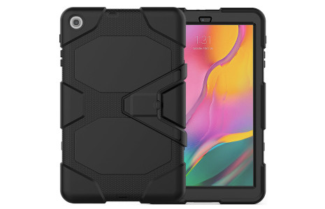 Newface Samsung Galaxy T510 Tab A 10.1 Kılıf Griffin Tablet Kapak - Siyah