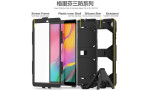 Newface Samsung Galaxy T510 Tab A 10.1 Kılıf Griffin Tablet Kapak - Siyah