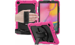 Newface Samsung Galaxy T510 Tab A 10.1 Kılıf Pars Tablet Kapak - Pembe