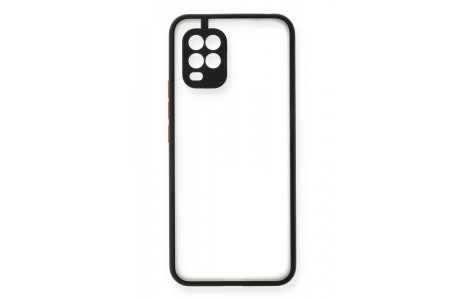 Newface Xiaomi Mi 10 Lite Kılıf Montreal Silikon Kapak - Siyah