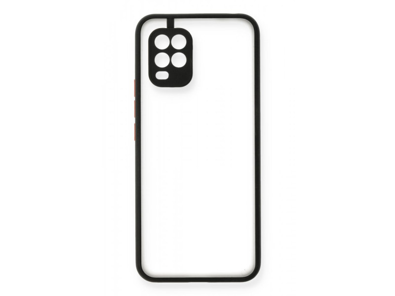 Newface Xiaomi Mi 10 Lite Kılıf Montreal Silikon Kapak - Siyah