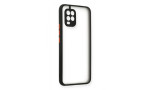 Newface Xiaomi Mi 10 Lite Kılıf Montreal Silikon Kapak - Siyah