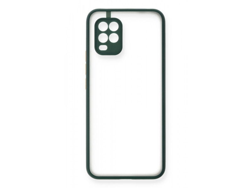 Newface Xiaomi Mi 10 Lite Kılıf Montreal Silikon Kapak - Yeşil