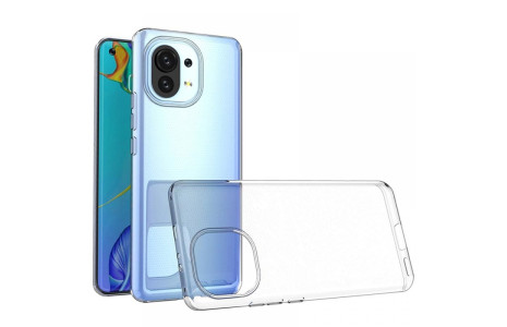 Newface Xiaomi Mi 11 Kılıf Lüx Şeffaf Silikon