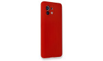 Newface Xiaomi Mi 11 Kılıf Nano içi Kadife Silikon - Kırmızı