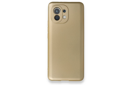 Newface Xiaomi Mi 11 Kılıf First Silikon - Gold
