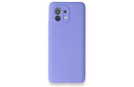 Newface Xiaomi Mi 11 Kılıf First Silikon - Lila