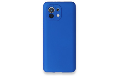 Newface Xiaomi Mi 11 Kılıf First Silikon - Mavi