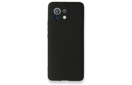 Newface Xiaomi Mi 11 Kılıf First Silikon - Siyah