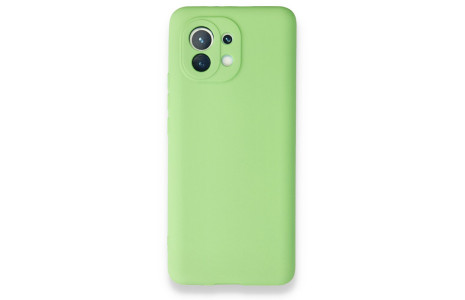 Newface Xiaomi Mi 11 Kılıf First Silikon - Yeşil