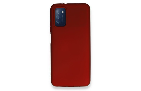 Newface Xiaomi Pocophone M3 Kılıf First Silikon - Bordo