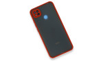 Newface Xiaomi Redmi 9C Kılıf Montreal Silikon Kapak - Kırmızı