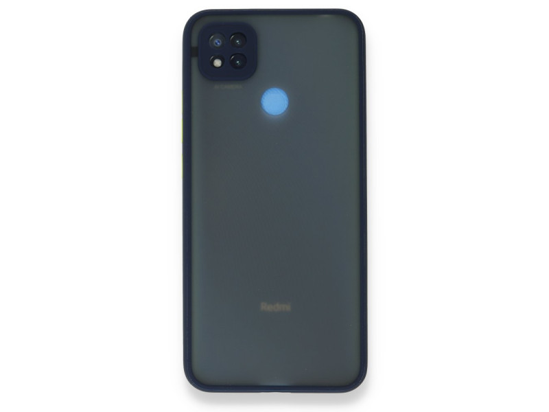 Newface Xiaomi Redmi 9C Kılıf Montreal Silikon Kapak - Lacivert