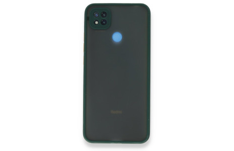 Newface Xiaomi Redmi 9C Kılıf Montreal Silikon Kapak - Yeşil