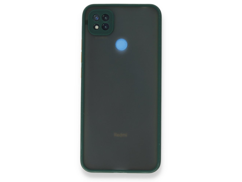Newface Xiaomi Redmi 9C Kılıf Montreal Silikon Kapak - Yeşil