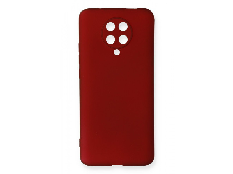 Newface Xiaomi Pocophone F2 Pro Kılıf First Silikon - Bordo