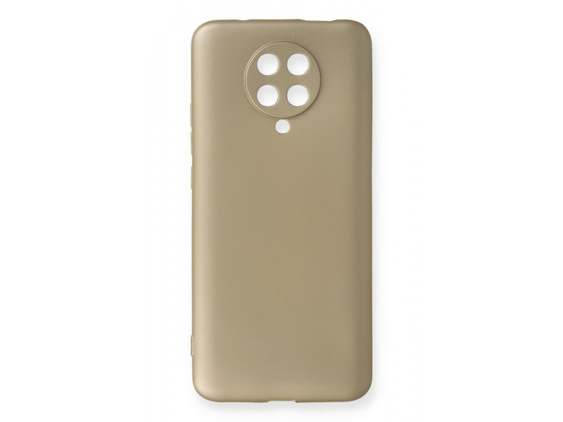 Newface Xiaomi Pocophone F2 Pro Kılıf First Silikon - Gold