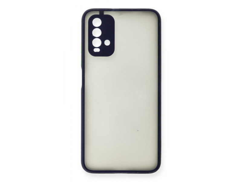 Newface Xiaomi Redmi 9T Kılıf Montreal Silikon Kapak - Lacivert