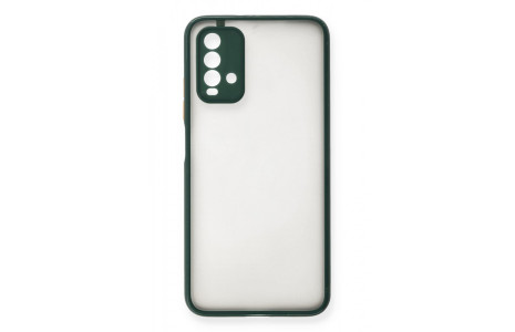 Newface Xiaomi Redmi 9T Kılıf Montreal Silikon Kapak - Yeşil