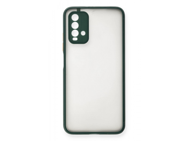 Newface Xiaomi Redmi 9T Kılıf Montreal Silikon Kapak - Yeşil