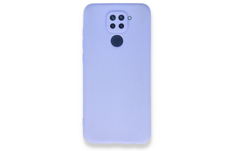 Newface Xiaomi Redmi Note 9 Kılıf First Silikon - Lila