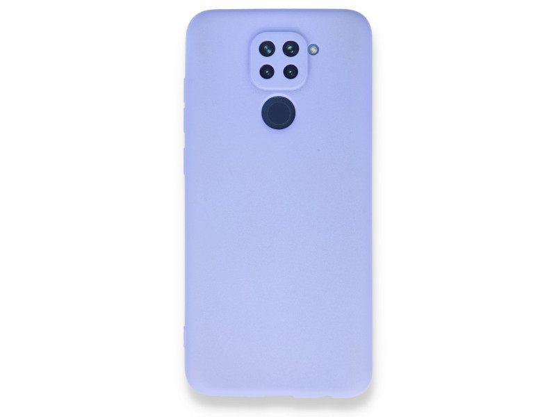 Newface Xiaomi Redmi Note 9 Kılıf First Silikon - Lila