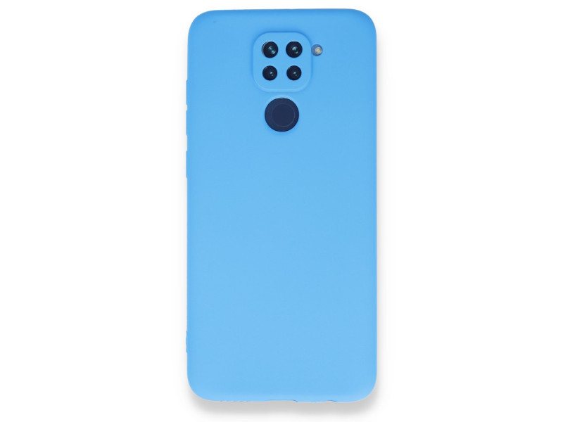 Newface Xiaomi Redmi Note 9 Kılıf First Silikon - Mavi