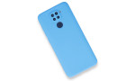 Newface Xiaomi Redmi Note 9 Kılıf First Silikon - Mavi