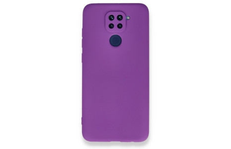 Newface Xiaomi Redmi Note 9 Kılıf First Silikon - Mor