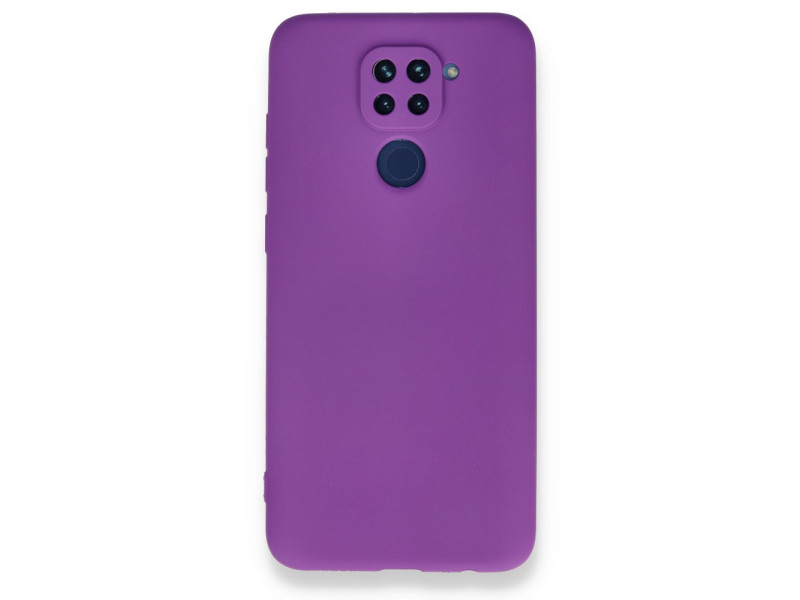 Newface Xiaomi Redmi Note 9 Kılıf First Silikon - Mor