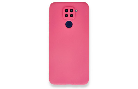 Newface Xiaomi Redmi Note 9 Kılıf First Silikon - Pembe