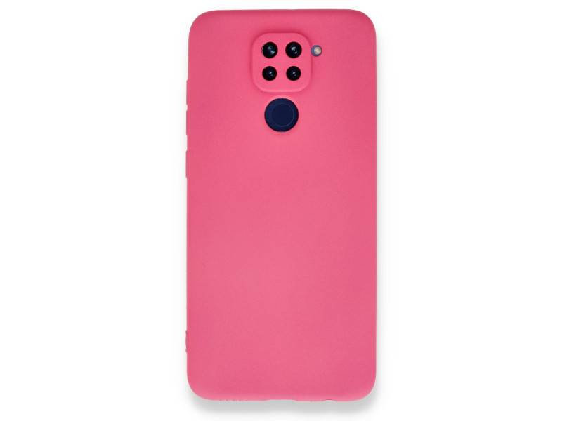 Newface Xiaomi Redmi Note 9 Kılıf First Silikon - Pembe