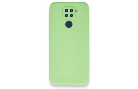 Newface Xiaomi Redmi Note 9 Kılıf First Silikon - Yeşil