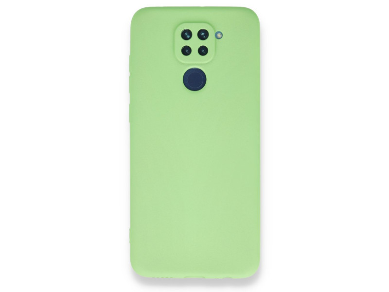 Newface Xiaomi Redmi Note 9 Kılıf First Silikon - Yeşil