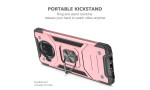 Newface Xiaomi Redmi Note 9 Pro 5G Kılıf Zegna Yüzüklü Silikon Kapak - Rose