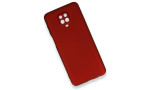 Newface Xiaomi Redmi Note 9S Kılıf First Silikon - Bordo