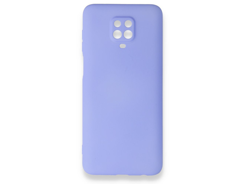 Newface Xiaomi Redmi Note 9S Kılıf First Silikon - Lila