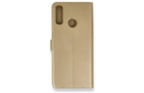 Newface General Mobile GM 10 Kılıf Trend S Plus Kapaklı Kılıf - Gold