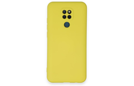 Newface General Mobile GM 20 Kılıf Nano içi Kadife Silikon - Sarı