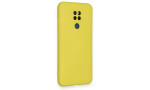 Newface General Mobile GM 20 Kılıf Nano içi Kadife Silikon - Sarı