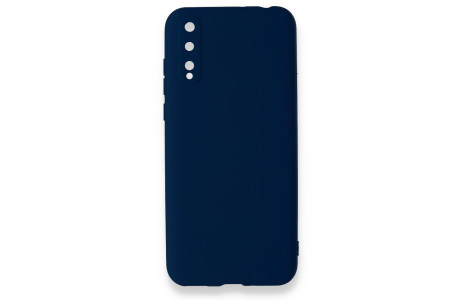Newface Huawei P Smart S Kılıf Nano içi Kadife Silikon - Lacivert