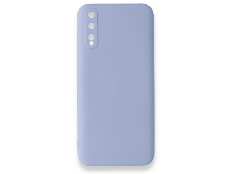 Newface Huawei P Smart S Kılıf Nano içi Kadife Silikon - Lila