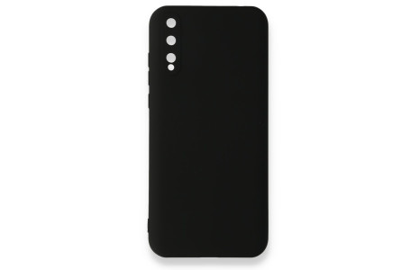 Newface Huawei P Smart S Kılıf Nano içi Kadife Silikon - Siyah