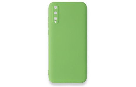 Newface Huawei P Smart S Kılıf Nano içi Kadife Silikon - Yeşil