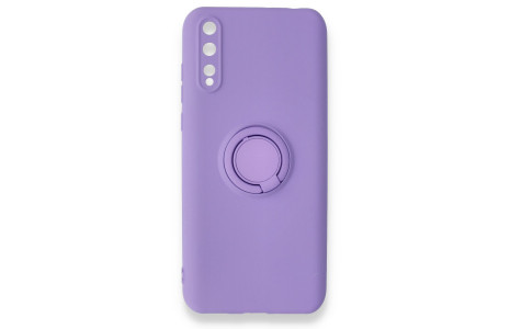 Newface Huawei P Smart S Kılıf Viktor Yüzüklü Silikon - Mor
